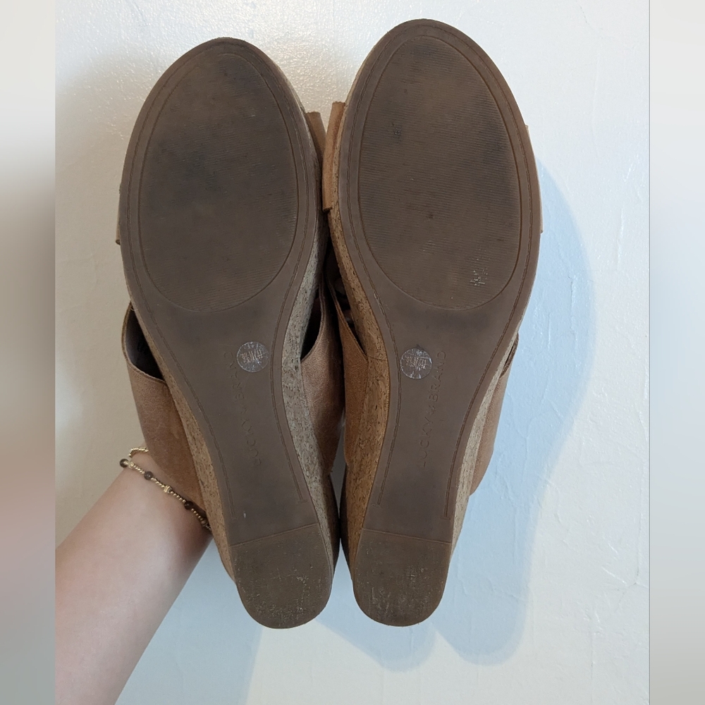 Lucky Brand Brown Wedges - Picture 2 of 5